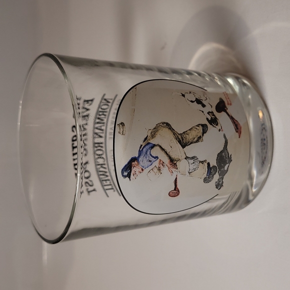 Norman Rockwell Other - The Saturday evening post Norman Rockwell glass ware  collection  Oct 2.1937